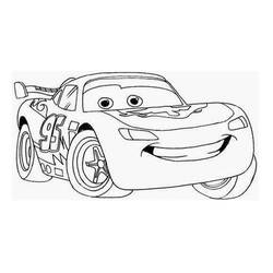 Раскраска: Flash McQueen (Персонажи Мультфильмов) #183640 - Бесплатные раскраски для печати