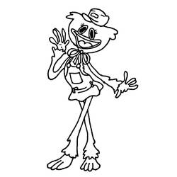 Раскраска: Kissy Missy (Персонажи Мультфильмов) #207699 - Бесплатные раскраски для печати