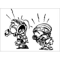 Раскраска: Little Spirou (Персонажи Мультфильмов) #182465 - Бесплатные раскраски для печати