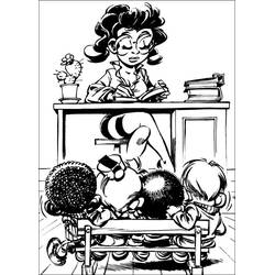 Раскраска: Little Spirou (Персонажи Мультфильмов) #182480 - Бесплатные раскраски для печати