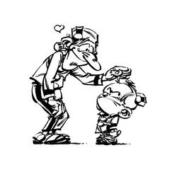 Раскраска: Little Spirou (Персонажи Мультфильмов) #182482 - Бесплатные раскраски для печати