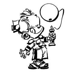 Раскраска: Little Spirou (Персонажи Мультфильмов) #182494 - Бесплатные раскраски для печати