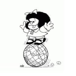Раскраска: Mafalda (Персонажи Мультфильмов) #213290 - Бесплатные раскраски для печати
