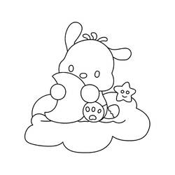 Раскраска: Почакко (Персонажи Мультфильмов) #220057 - Бесплатные раскраски для печати