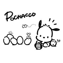 Раскраска: Почакко (Персонажи Мультфильмов) #220074 - Бесплатные раскраски для печати