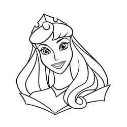 Раскраска: Princess Aurora (Персонажи Мультфильмов) #181923 - Бесплатные раскраски для печати