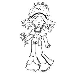 Раскраска: Sarah Kay (Персонажи Мультфильмов) #43744 - Бесплатные раскраски для печати