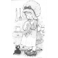 Раскраска: Sarah Kay (Персонажи Мультфильмов) #43766 - Бесплатные раскраски для печати