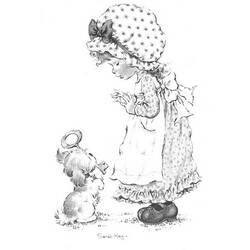 Раскраска: Sarah Kay (Персонажи Мультфильмов) #43816 - Бесплатные раскраски для печати