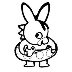 Раскраска: Trotro (Персонажи Мультфильмов) #178720 - Бесплатные раскраски для печати