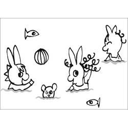 Раскраска: Trotro (Персонажи Мультфильмов) #178725 - Бесплатные раскраски для печати