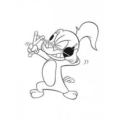 Раскраска: Woody Woodpecker (Персонажи Мультфильмов) #28425 - Бесплатные раскраски для печати