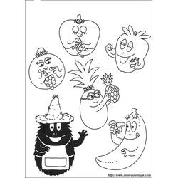 Раскраска: Barbapapa (Мультфильмы и Анимационные Шоу) #36498 - Бесплатные раскраски для печати