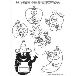 Раскраска: Barbapapa (Мультфильмы и Анимационные Шоу) #36521 - Бесплатные раскраски для печати