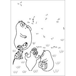 Раскраска: Barbapapa (Мультфильмы и Анимационные Шоу) #36565 - Бесплатные раскраски для печати