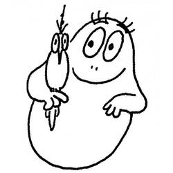 Раскраска: Barbapapa (Мультфильмы и Анимационные Шоу) #36592 - Бесплатные раскраски для печати