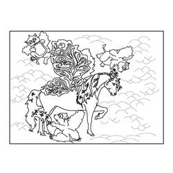 Раскраска: Bella Sara (Мультфильмы и Анимационные Шоу) #41304 - Бесплатные раскраски для печати