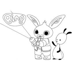 Раскраска: Bing и Flop (Мультфильмы и Анимационные Шоу) #185026 - Бесплатные раскраски для печати