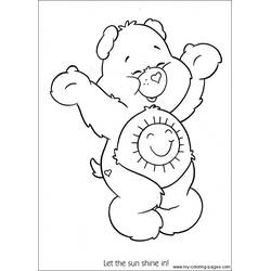 Раскраска: Care Bears (Мультфильмы и Анимационные Шоу) #37151 - Бесплатные раскраски для печати