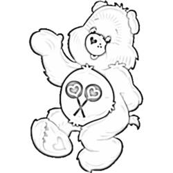 Раскраска: Care Bears (Мультфильмы и Анимационные Шоу) #37213 - Бесплатные раскраски для печати