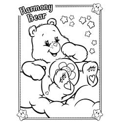 Раскраска: Care Bears (Мультфильмы и Анимационные Шоу) #37407 - Бесплатные раскраски для печати