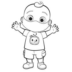 Раскраска: CoComelon (Мультфильмы и Анимационные Шоу) #203451 - Бесплатные раскраски для печати