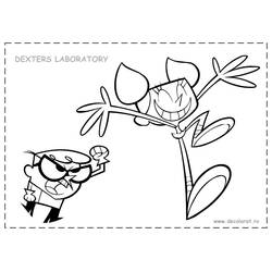 Раскраска: Dexter Laboratory (Мультфильмы и Анимационные Шоу) #50718 - Бесплатные раскраски для печати