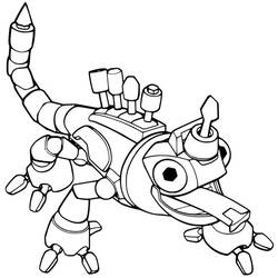 Раскраска: Dinotrux (Мультфильмы и Анимационные Шоу) #196512 - Бесплатные раскраски для печати