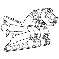 Раскраска: Dinotrux (Мультфильмы и Анимационные Шоу) #196517 - Бесплатные раскраски для печати