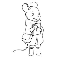 Раскраски: Ernest и Celestine - Бесплатные раскраски для печати