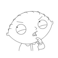 Раскраска: Гриффины (Мультфильмы и Анимационные Шоу) #48710 - Бесплатные раскраски для печати