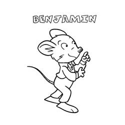 Раскраски: Geronimo Stilton - Бесплатные раскраски для печати