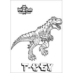 Раскраски: Invizimals - Бесплатные раскраски для печати