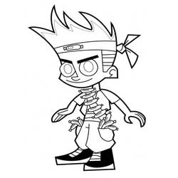 Раскраска: Johnny Test (Мультфильмы и Анимационные Шоу) #203270 - Бесплатные раскраски для печати