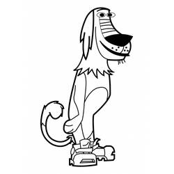 Раскраска: Johnny Test (Мультфильмы и Анимационные Шоу) #34998 - Бесплатные раскраски для печати