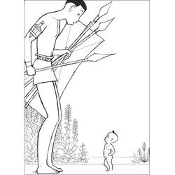 Раскраска: Kirikou (Мультфильмы и Анимационные Шоу) #187570 - Бесплатные раскраски для печати