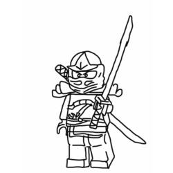 Раскраска: Ninjago (Мультфильмы и Анимационные Шоу) #24018 - Бесплатные раскраски для печати