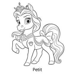 Раскраски: Palace Pets - Бесплатные раскраски для печати