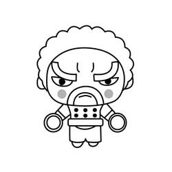 Раскраска: Pucca (Мультфильмы и Анимационные Шоу) #186619 - Бесплатные раскраски для печати