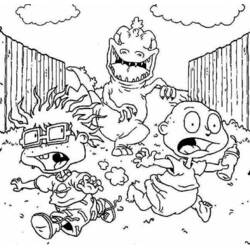 Раскраска: Ох уж эти детки (Мультфильмы и Анимационные Шоу) #52916 - Бесплатные раскраски для печати