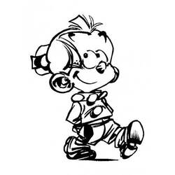 Раскраски: Spirou - Бесплатные раскраски для печати