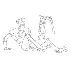 Раскраска: Spirou и Fantasio (Мультфильмы и Анимационные Шоу) #182512 - Бесплатные раскраски для печати