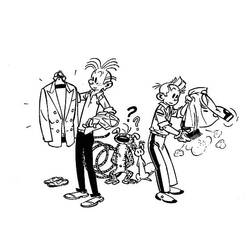 Раскраска: Spirou и Fantasio (Мультфильмы и Анимационные Шоу) #182513 - Бесплатные раскраски для печати