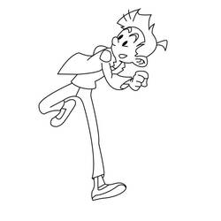 Раскраска: Spirou и Fantasio (Мультфильмы и Анимационные Шоу) #182516 - Бесплатные раскраски для печати