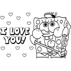 Раскраска: SquareBob SquarePants (Мультфильмы и Анимационные Шоу) #33405 - Бесплатные раскраски для печати