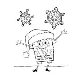 Раскраска: SquareBob SquarePants (Мультфильмы и Анимационные Шоу) #33412 - Бесплатные раскраски для печати