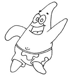 Раскраска: SquareBob SquarePants (Мультфильмы и Анимационные Шоу) #33426 - Бесплатные раскраски для печати