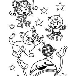 Раскраски: Team Umizoomi - Бесплатные раскраски для печати