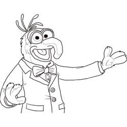 Раскраска: The Muppets (Мультфильмы и Анимационные Шоу) #210117 - Бесплатные раскраски для печати