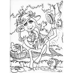 Раскраска: The Muppets (Мультфильмы и Анимационные Шоу) #210120 - Бесплатные раскраски для печати